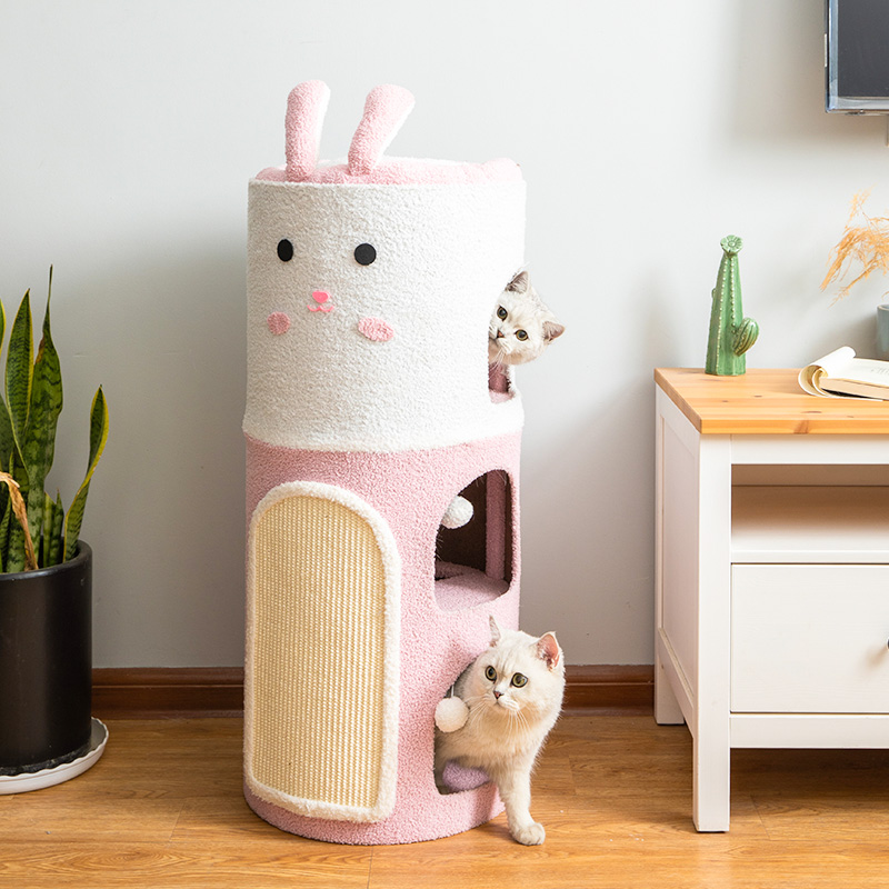 Adorable Rabbit Sisal Bucket