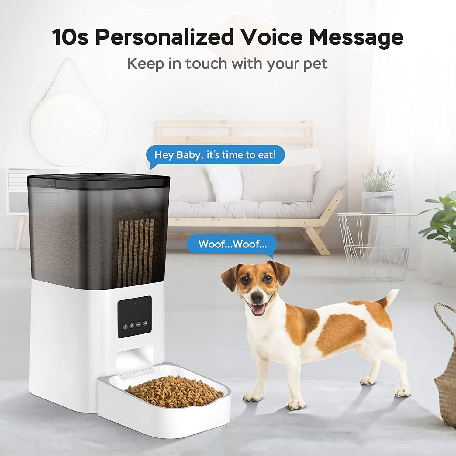 Smart Life APP Real-time Video Automatic Pet Bowls Clog-Free Design Pet Feeder Smart Life APP Real-time Video Automatic Pet Bowls Clog-Free Design Pet Feeder