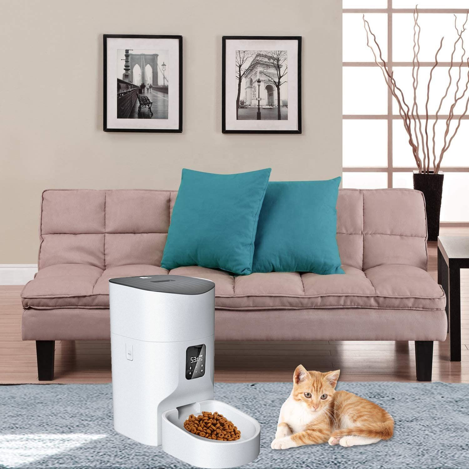 Indoor 7L Large Capacity App Camera Cat Dog Bowls 1080P Real-Time Video Automatic Pet feeder Indoor 7L Large Capacity App Camera Cat Dog Bowls 1080P Real-Time Video Automatic Pet feeder