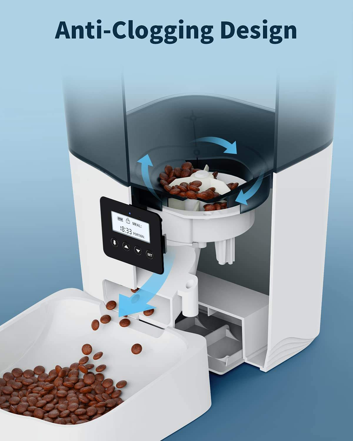 1080P Video Anti-clogging Design 3L Automatic Pet Bowls 10s Voice Recording Pet Feeder 1080P Video Anti-clogging Design 3L Automatic Pet Bowls 10s Voice Recording Pet Feeder