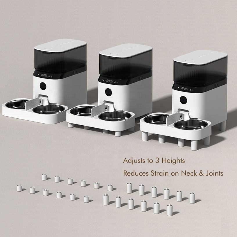 Full HD 1080P Video Voice Interaction Automatic Pet Feeder Double Food Bowls Cat Feeder Full HD 1080P Video Voice Interaction Automatic Pet Feeder Double Food Bowls Cat Feeder