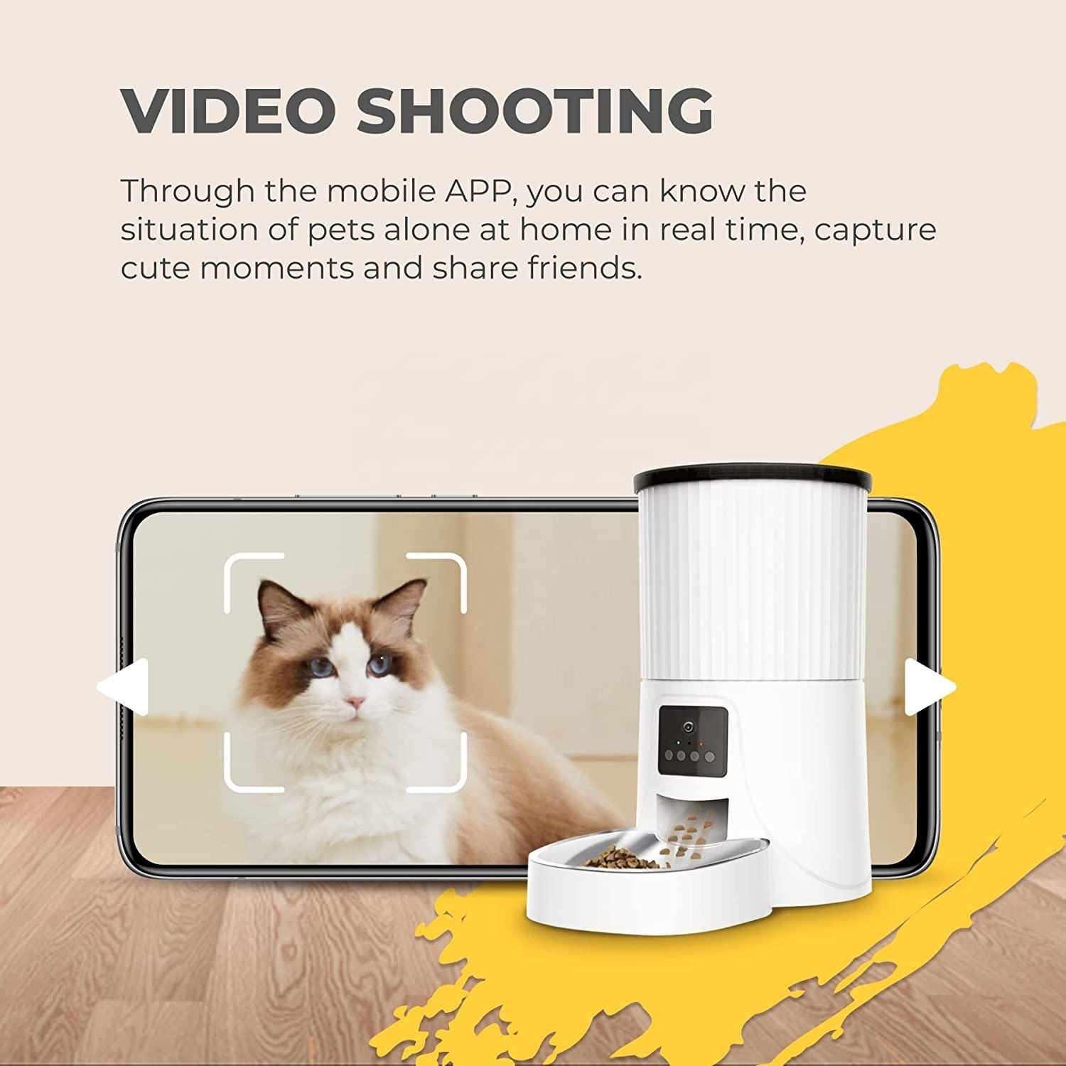 Anti-Stuck 4L Smart Feeder Camera HD 1080P Camera Anti-Stuck 4L Smart Feeder Camera HD 1080P Camera